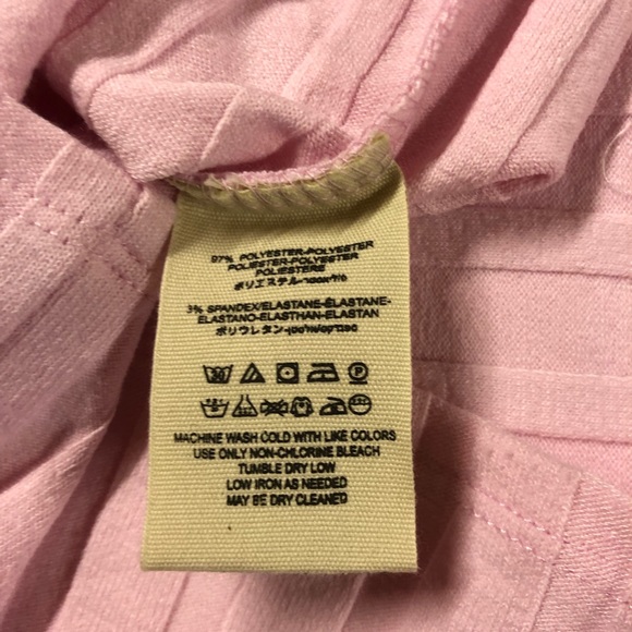 NWT Free People Medium Pink Central Park Top - Picture 5 of 5